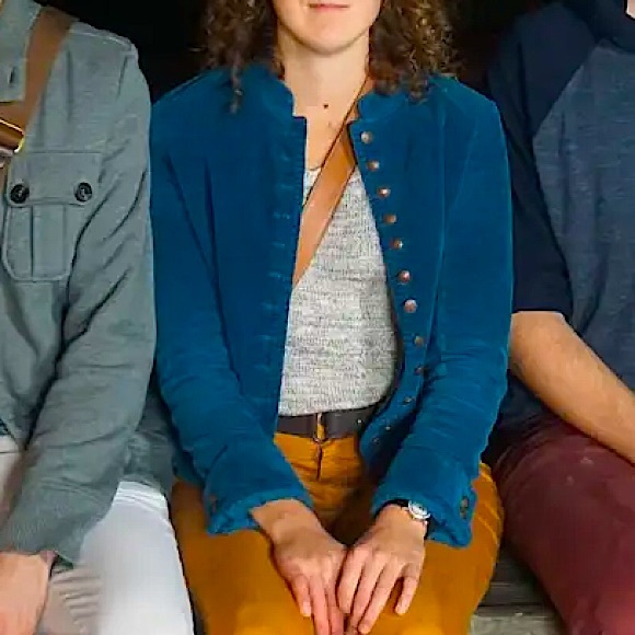 Vintage 1990s Corduroy Button Up Jacket from BCBGirls - Picture 2 of 12